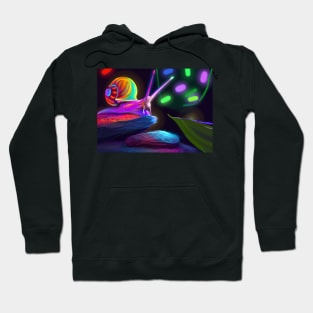 Colorful snail Hoodie